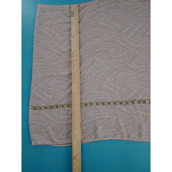 Women Infinity Scarf Boho Chic Pink Aztec Print Lightweight Fairy Neck Warmer. - Picture 7 of 10